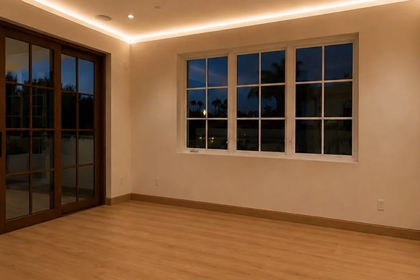 Home staging before and after in Los Angeles – before