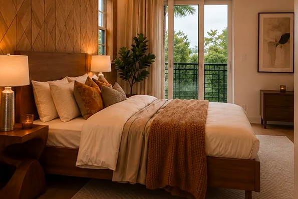 Home staging before and after in Los Angeles – after